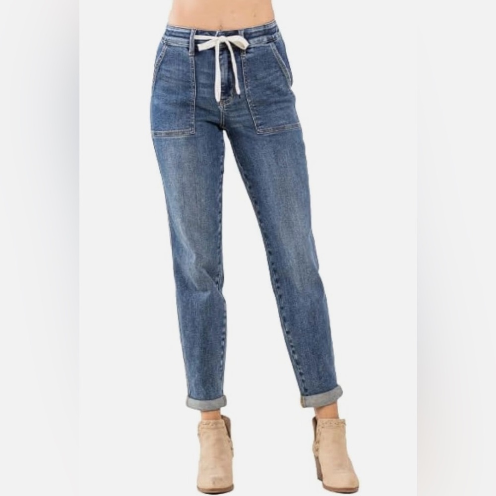 Judy Blue Joggers Women’s Elastic Waist Jeans Size 15/32
